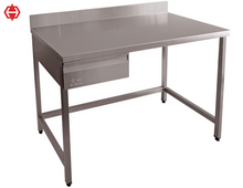 Load image into Gallery viewer, Al Halabi Factory - Work Table (with Drawers &amp; Back Splash)